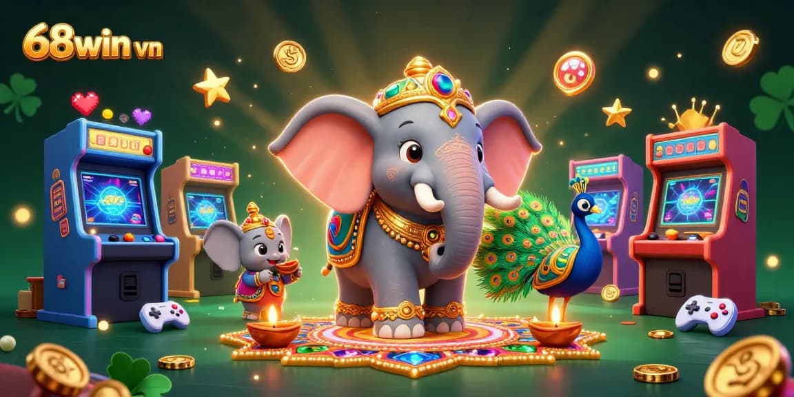 Engage in exciting gameplay at 68win vn with colorful casino elements and dynamic characters.