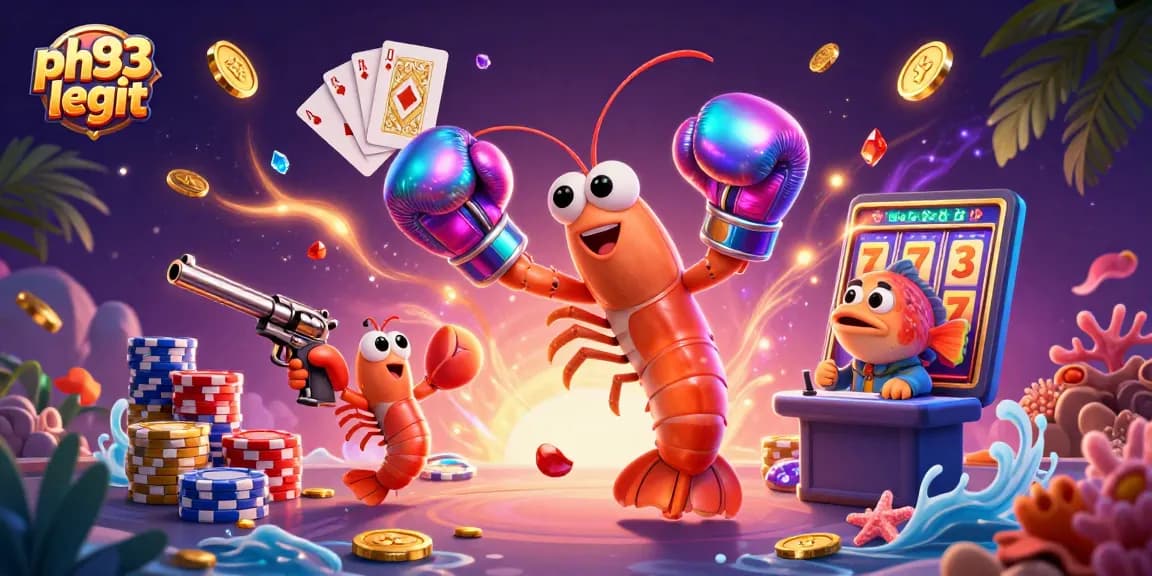 Join the excitement of PH33 legit casino with vibrant gameplay featuring a mantis shrimp and dazzling winnings.