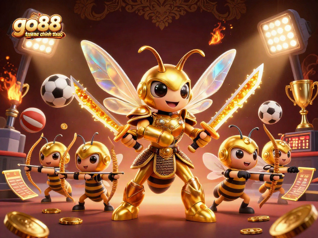 Experience the thrills of betting with go88 trang chu chinh thuc in this vibrant illustration.