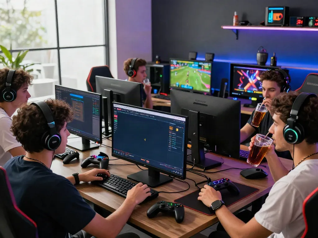 Exciting gaming setup with friends on five88 online betting platform