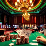 Experience thrilling gameplay at TK88 Casino with vibrant casino tables and lively players.