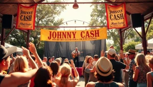 Celebrating Johnny Cash's birthday with live music at johnnycashbirthday.com.