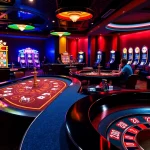 Experience thrilling gaming at 888vi com with luxurious casino tables and engaging players.