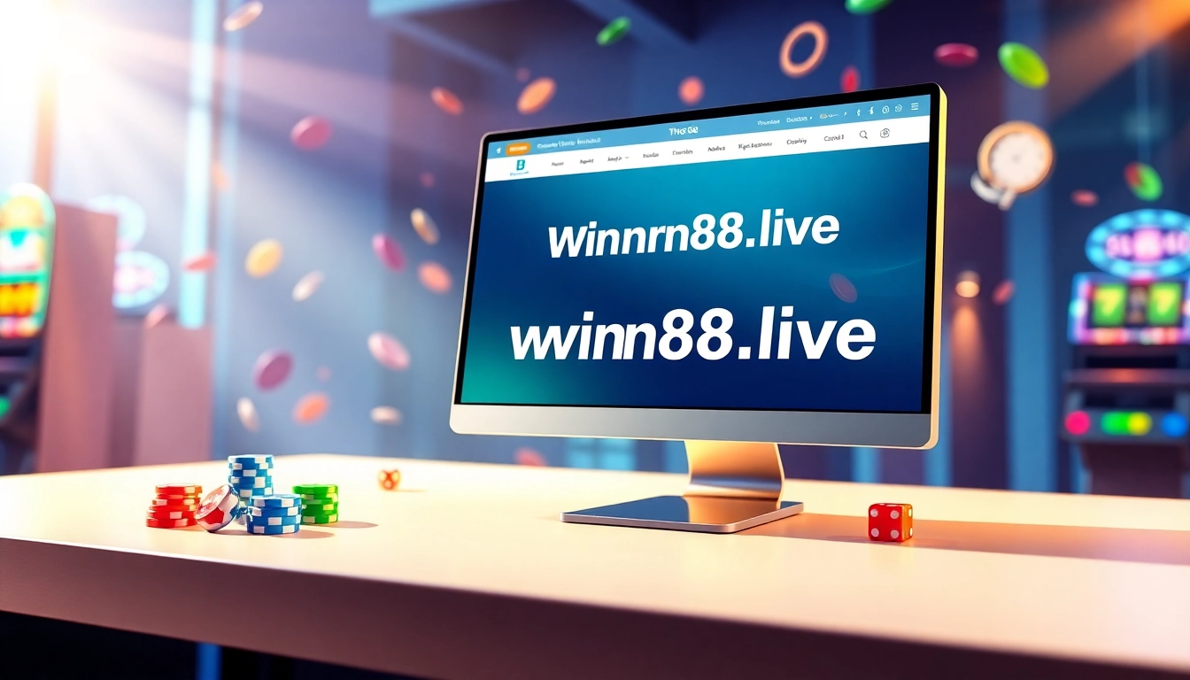Experience dynamic online gambling at winvn88.live with vibrant gaming elements and modern design.