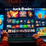 Explore the vibrant online gaming experience at luck8win.live showcasing exciting casino options.