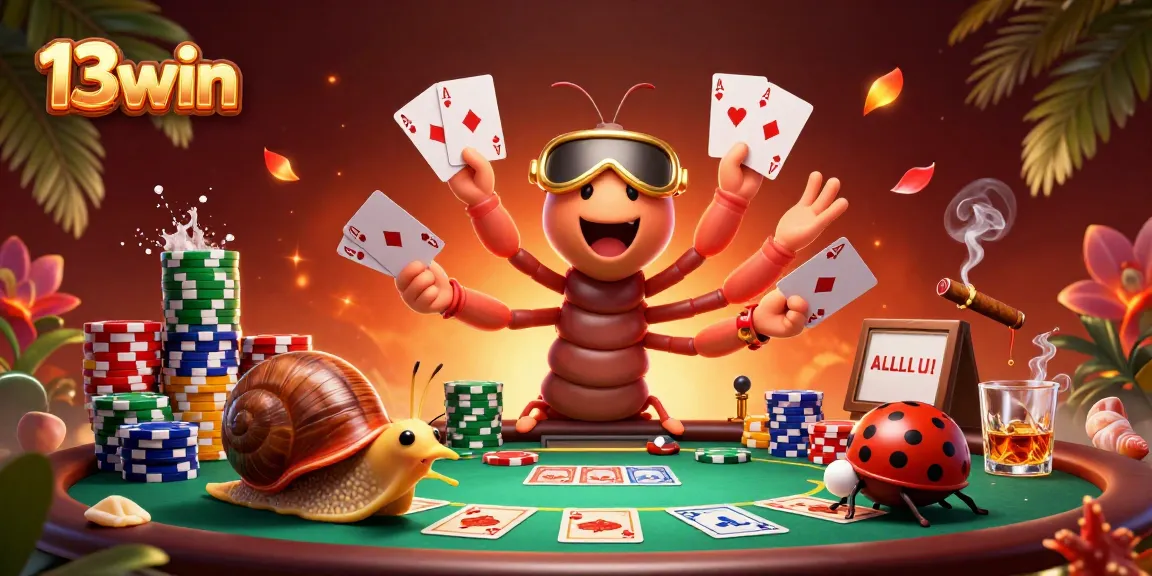 Experience excitement at 13win with the dynamic casino scene featuring unique characters and rich gameplay elements.