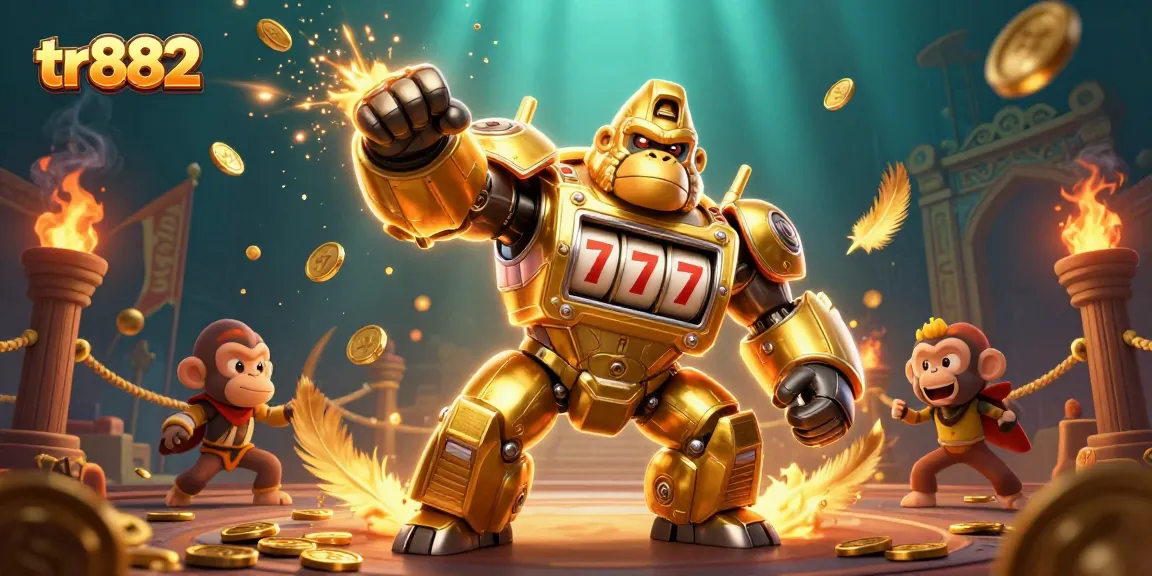 Experience the thrill of tr882 with an explosive slot mech and dynamic casino elements.
